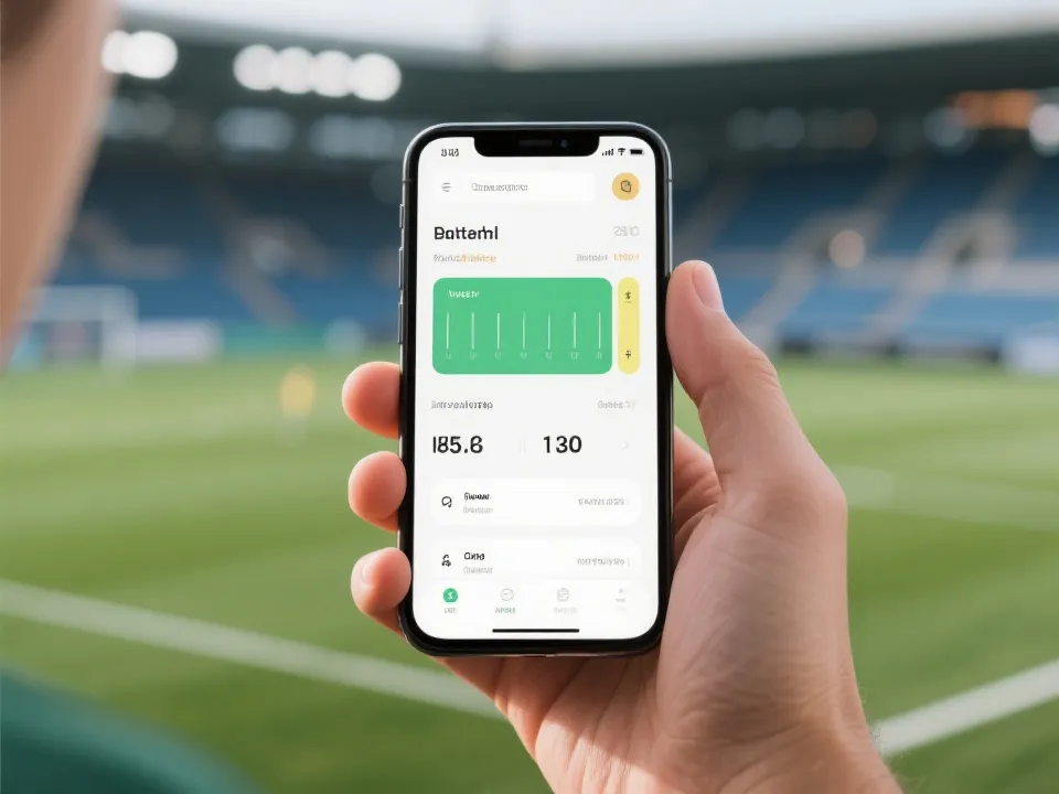 手机端赛事与数据界面示意图